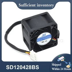 4028 40X40X28mm 40mm Cooling Fan 1066 SD120428BS 12V 1.05A 4Pin High Speed Server Fan Axial Fan New