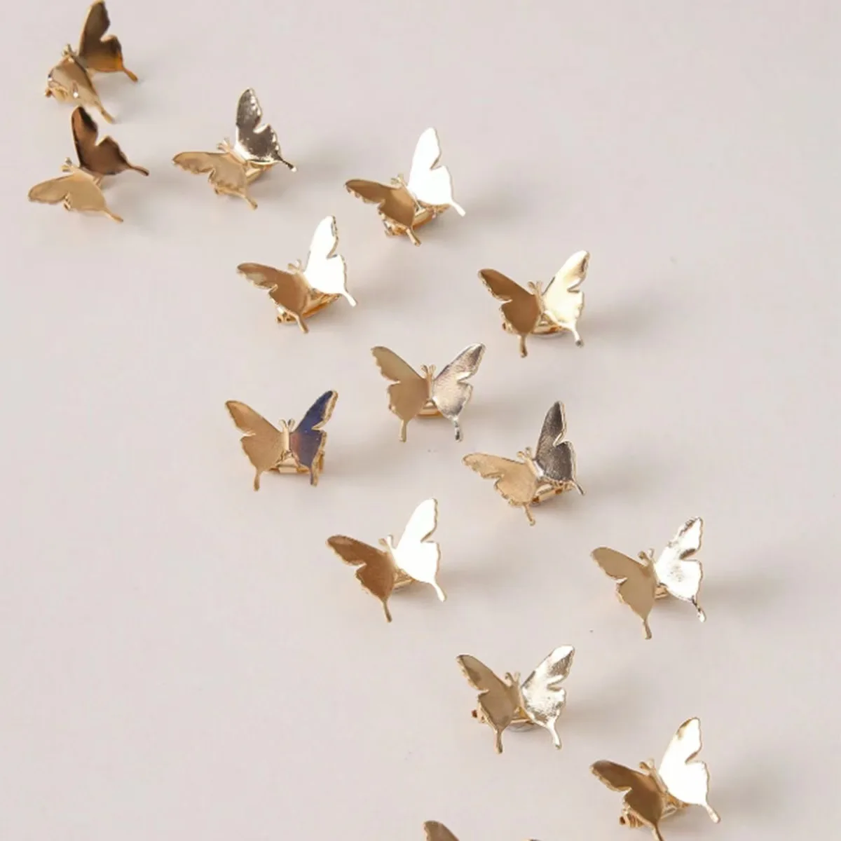 10PCS/SET Star Heart Butterfly Hair Clips Set  Y2K Sweet BB Barrettes Gold Silver Geometric Small Hair Pins for Women Girls 2026 - view 3