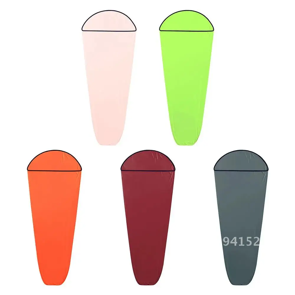 مرونة عالية النوم حمل بطانة خفيفة الوزن حقيبة سفر ورقة حقيبة قذرة مكافحة السرير التخييم فندق النوم المحمولة في الهواء الطلق