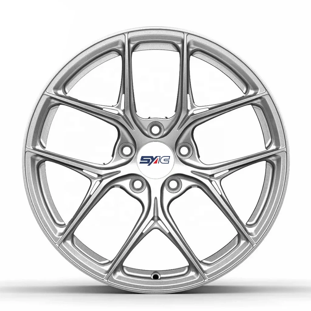 SYAC 16-21 Inch Custom 1-Piece Forged Wheels 5x120 5x114.3 5x112 Alloy Rim 18-24 Inch For Passenger Car