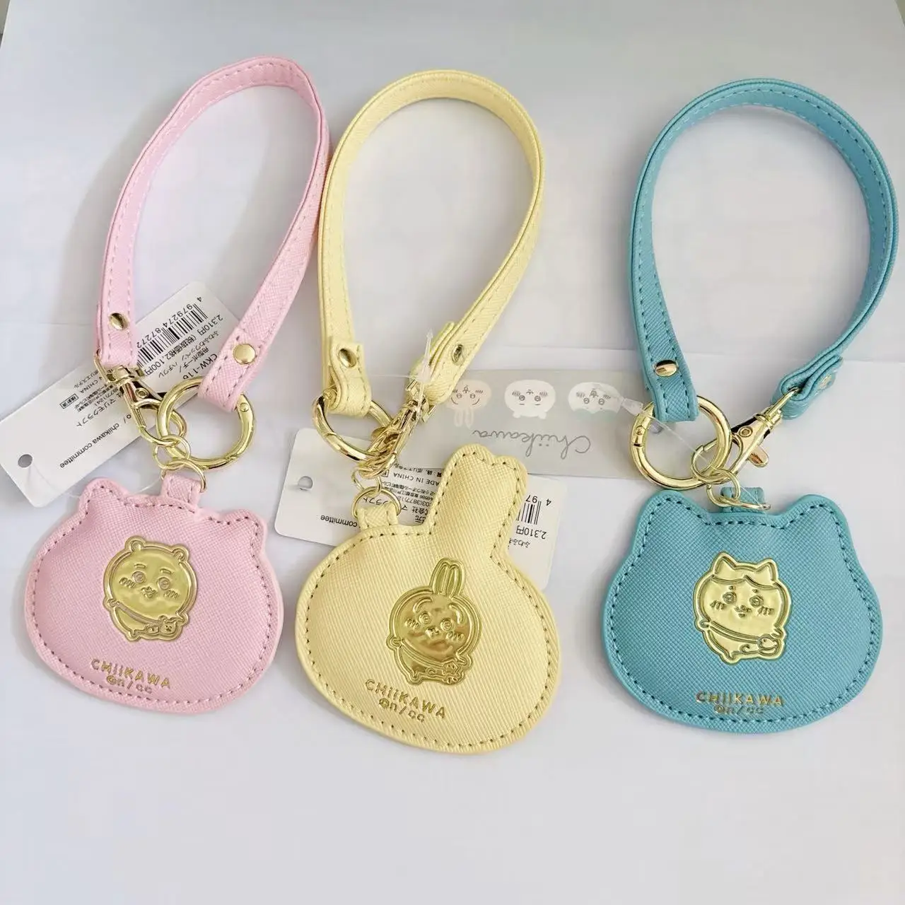 

Cartoon Chiikawa Pu Momonga School Bag Key Decoration Cute Girl Anime Usagi Hachiware Peripheral Children's Birthday Gift