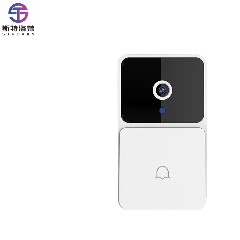 

STLF HS FCD-M7 X9PRO Factory Foreign Trade Smart Video Doorbell WiFi Wireless Remote Surveillance Video Intercom 720P OLED Displ