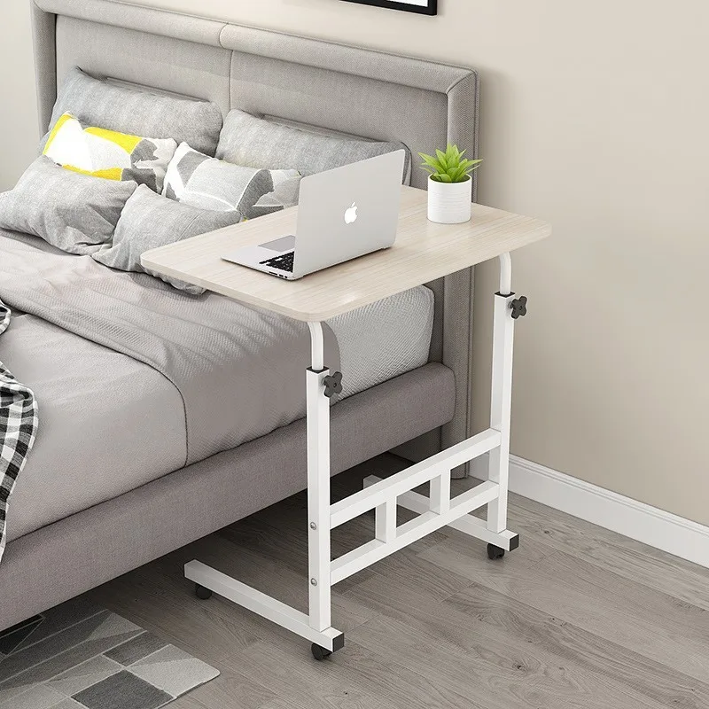 Movable Living Room Coffee Table Office For Study Adjustable Height Bedside Table Student Dormitory Modern Office Desks
