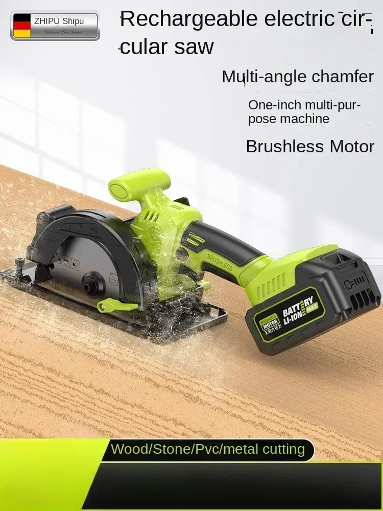 

Multipurpose Handheld Electric Saw with Lithium Battery and Cutting Function