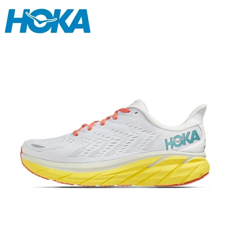 

2023 Hoka One One Men Sneakers Clifton 8 Running Shoes Women Lightweight Cushioning Marathon Absorption Highway