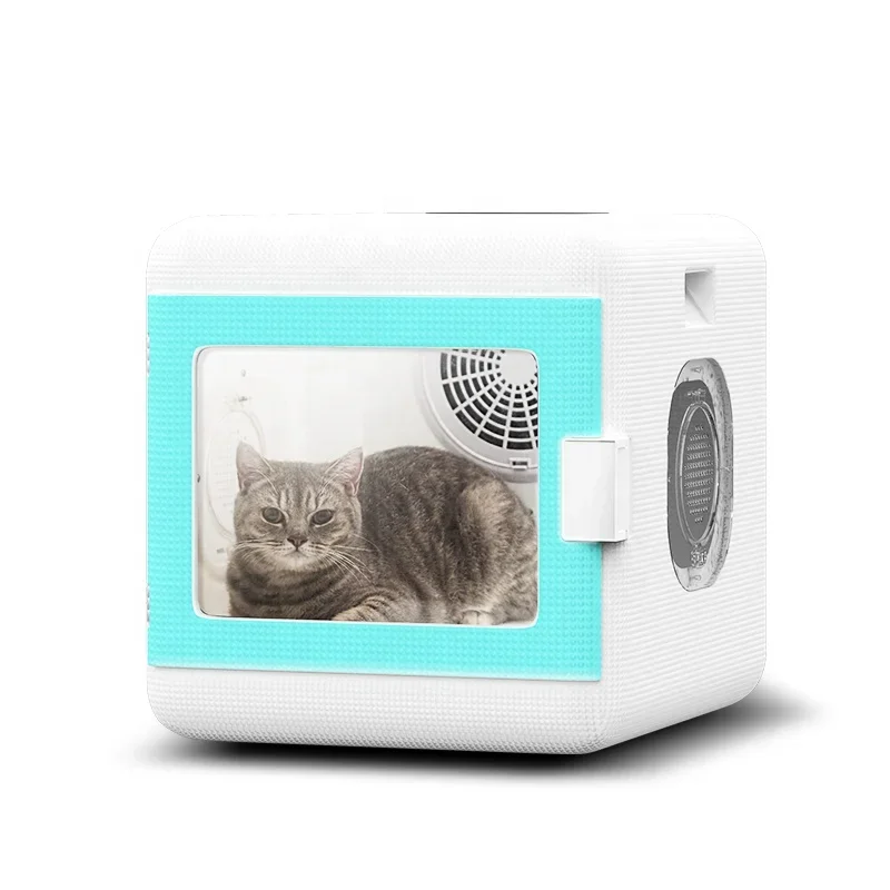 Mute Noise Intelligent Temperature Control Pet Hair Dryer Clean Grooming Automatic Pet Hair Drying Box Blower