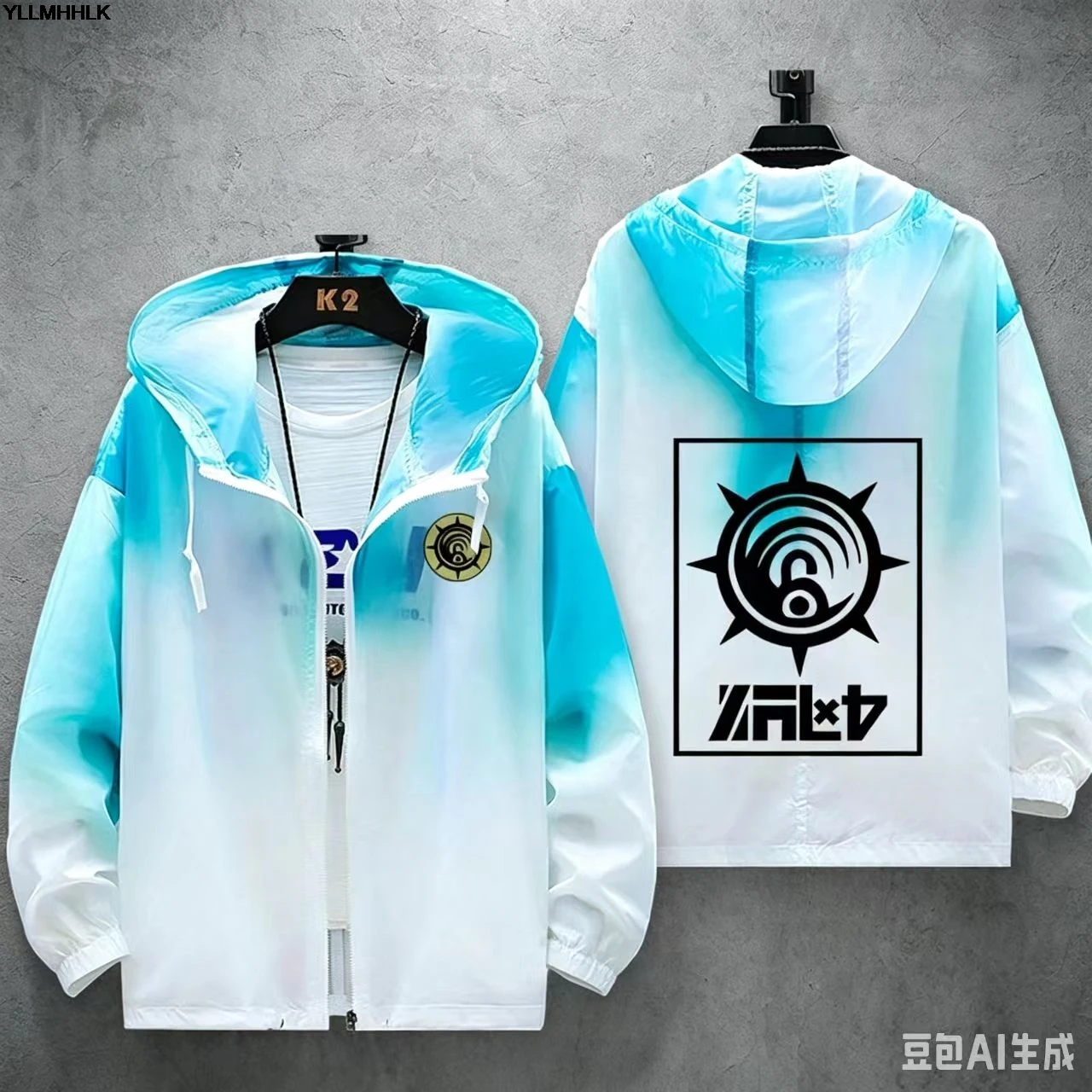 3D Anime  Sun Protection Zipper Hoodie, Men Women  Cosplay Unisex Sun Protection Zip Up  Hoodies Sweatshirts