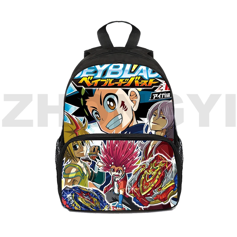 Hot Harajuku Beyblade Burst 3D Backpacks Vintage School Back Pack for Boys 16 Inch Crossbody Bags for Women Children Book Bag