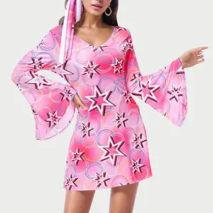 Vintage 70s Dress Ropa Mujer AliExpress