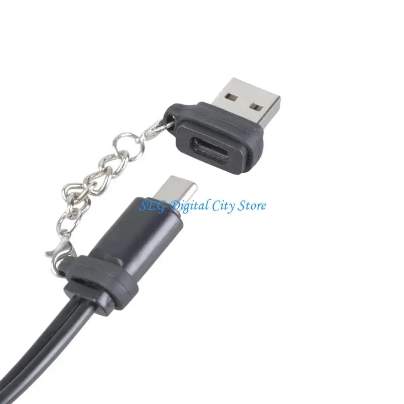 U75B Double USB CREATE Power Device Line 5V Short 20cm Cord Direct current Couplers Power Financial Institutions Transportable