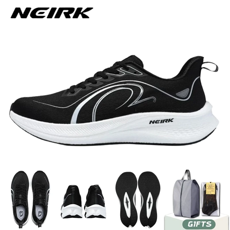 NEIRK, zapatillas de carreras para correr y maratón con placa de carbono, soporte estable profesional, zapatillas de rebote ultraligeras con alivio de golpes YiYing1.0