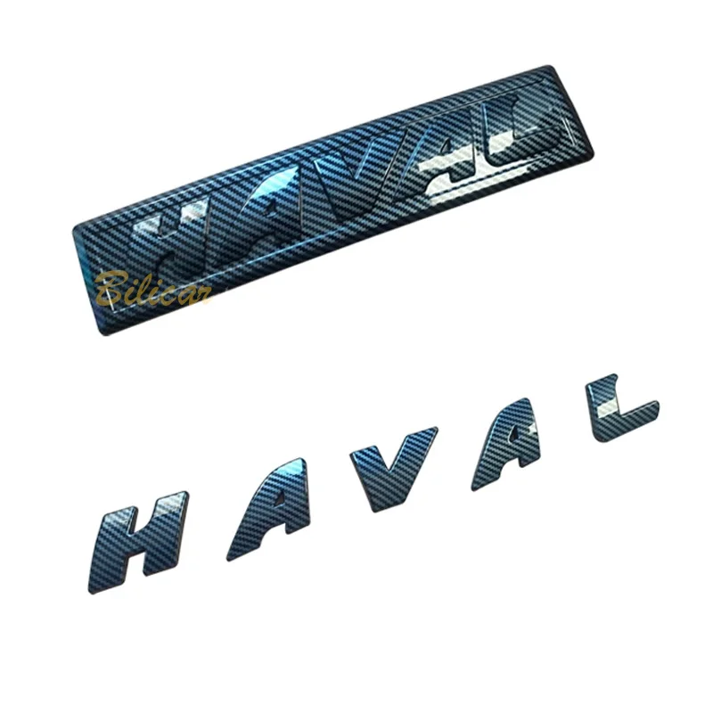 

For Haval Dargo 2022 2023 2024 Car Front Grill Emblem Badge Logo 3D Decorative Stickers Vehicle Badge