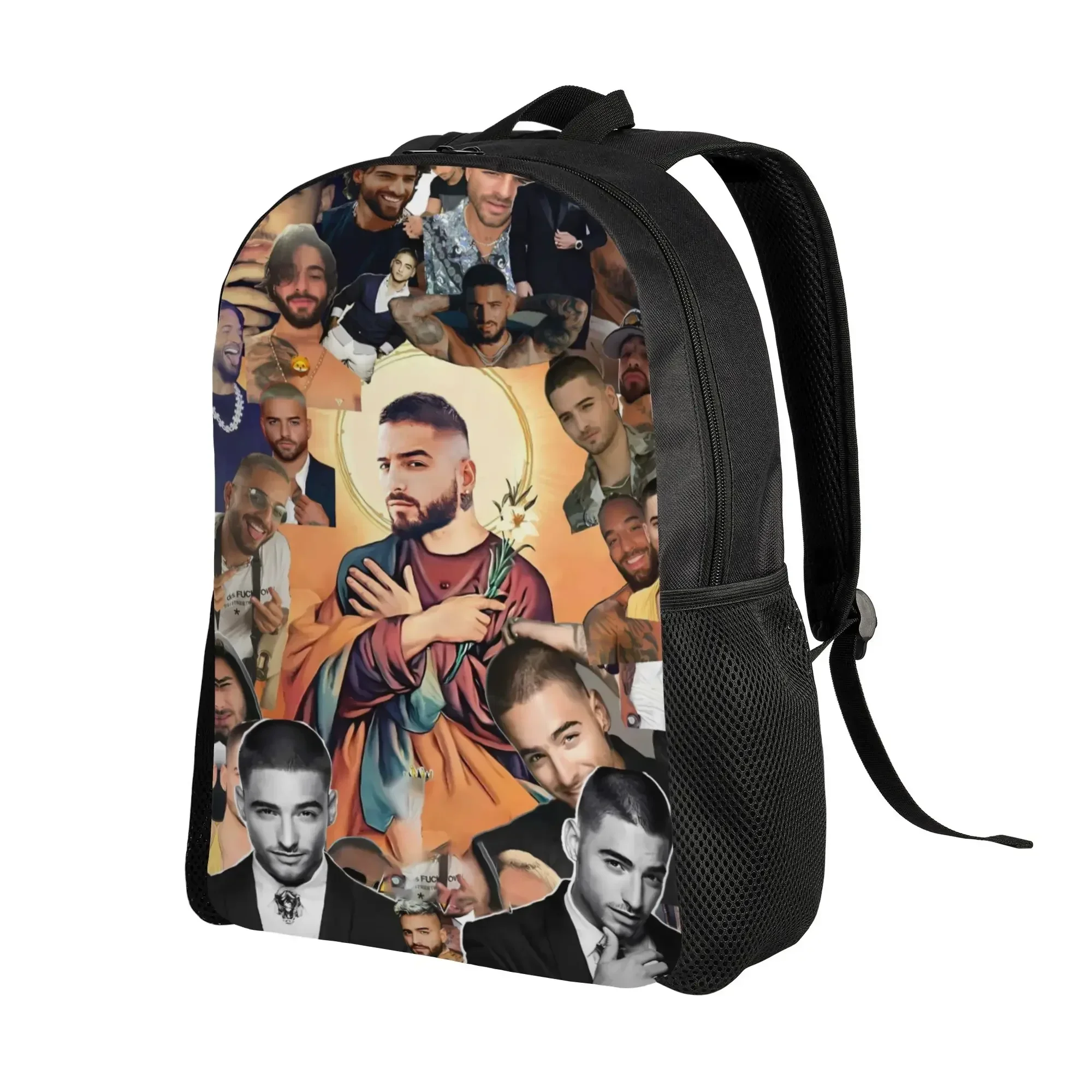 Custom Bag Rapper Singer Maluma Backpack Girl Polyester Outdoor Style Backpacks Durable Fashion School Bags Rucksack