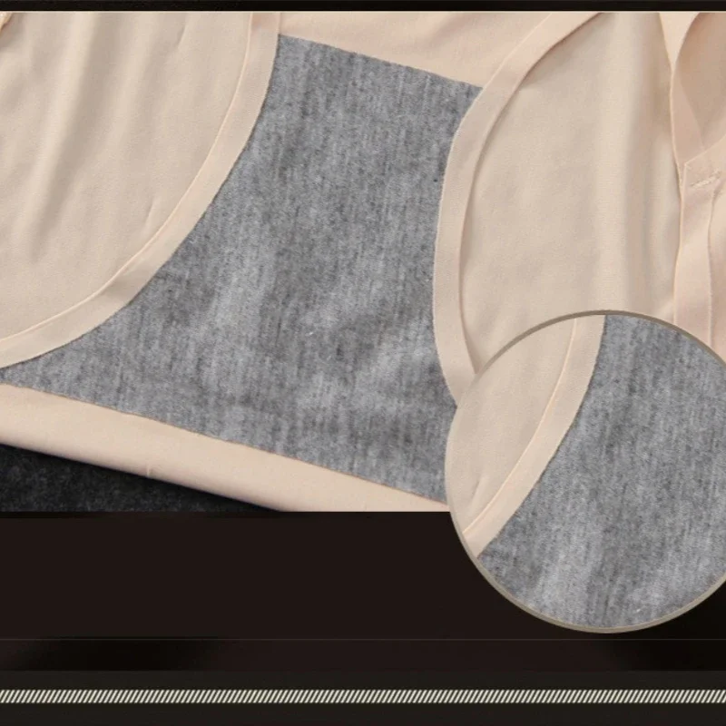 ملابس داخلية نسائية من القطن والحرير الجليدي مضادة للبكتيريا ملابس داخلية نسائية غير رسمية للفتيات سراويل تحتية للسيدات مقاس كبير XXL