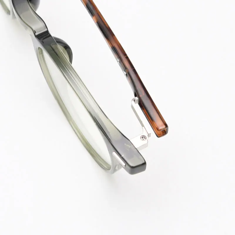 Mimiyou TR90 Nieten-Rundbrillengestell für Damen Vintage Anti-Blaulicht Optische Brillen für Herren Brillengestell UV400 Computerbrille – Detail 7