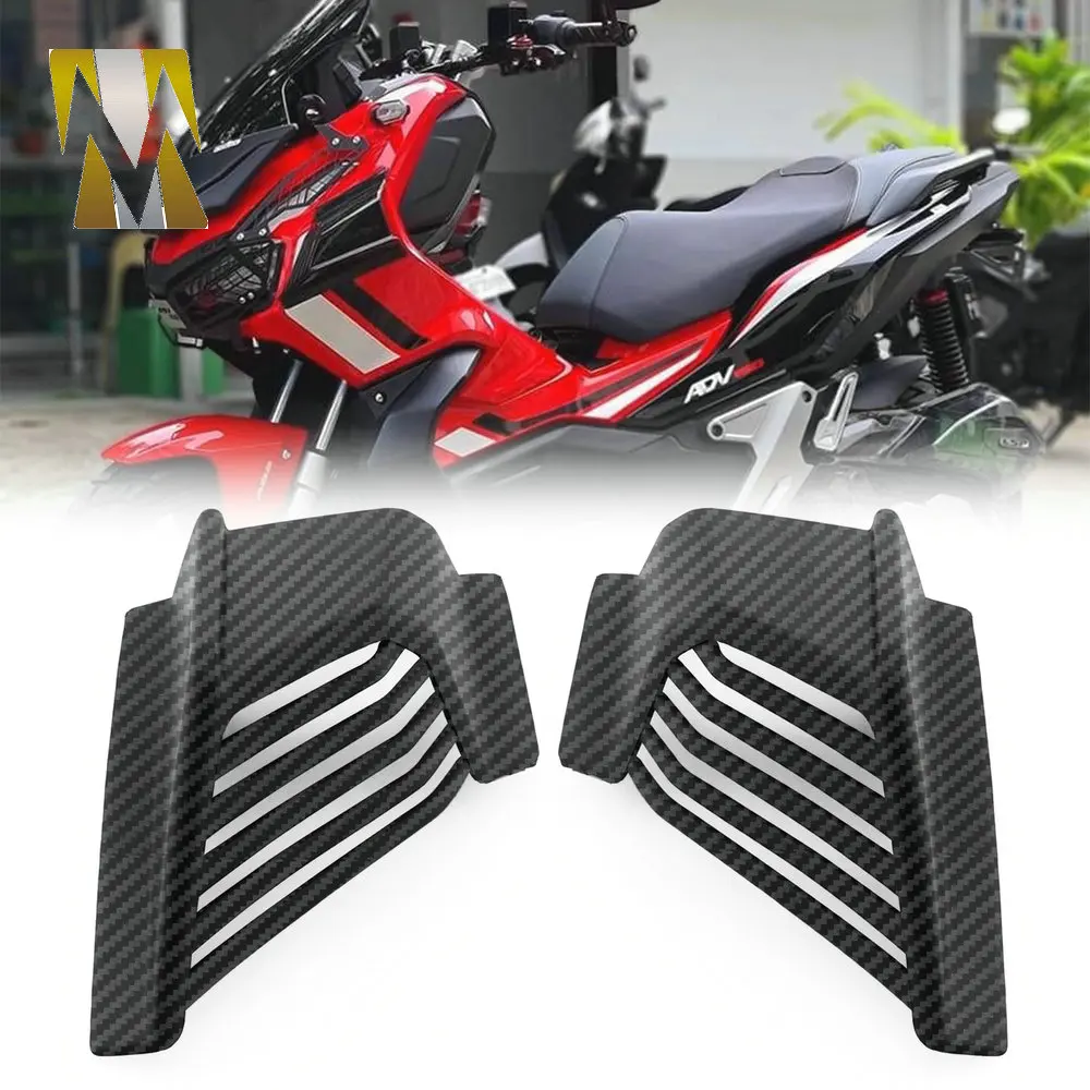 

Motorcycle Accessories For Honda ADV150 ADV 150 2019-2023 Winglet Side Spoiler Side Wind ABS Front Fairing Protector Wing Cover