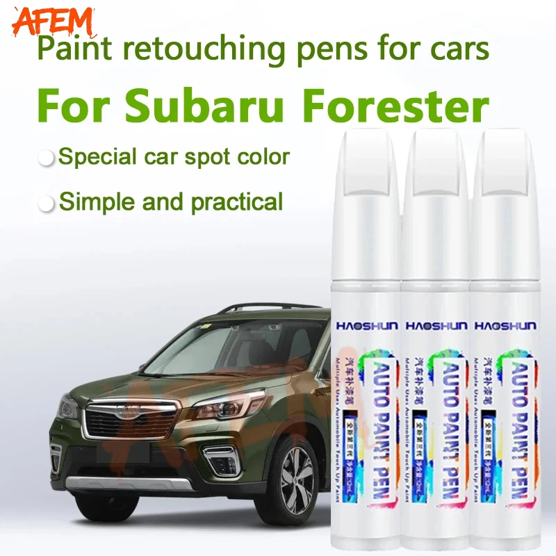 Car Paint Scratch Repair Pen For Subaru Forester Pearl White Varnish Pen Finish Restoration Set Special car with special color