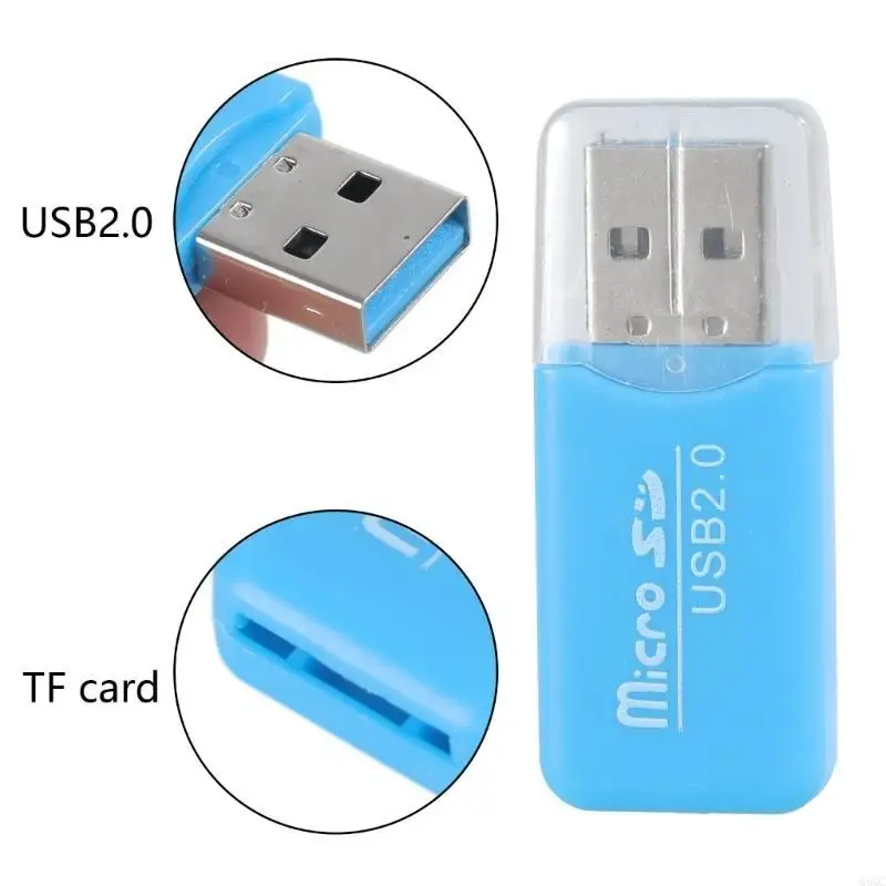 1pc USB 2,0 High Speed ​​Micro TF-Flash Adper Adapter FR 16G 32G