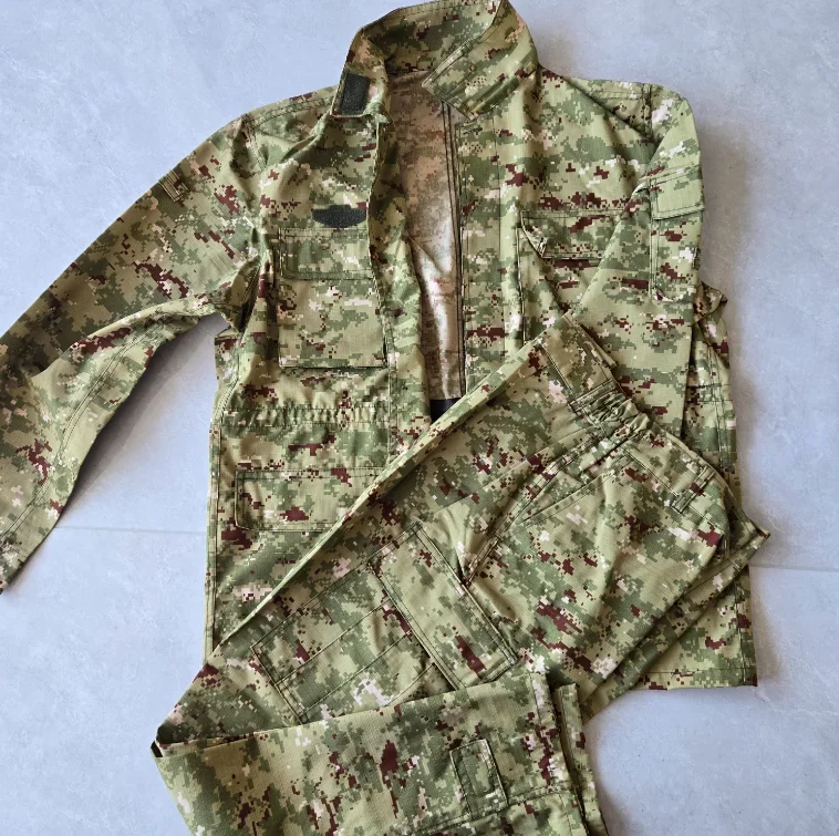 Nicaragua Digital Camouflage Uniform Man Spring Suit Include Jacket Pants Copy