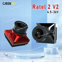CADDX Ratel 2 V2 4.5-36V 1200TVL 160° FOV 2.1mm Starlight Sensor Micro FPV Camera NTSC & PAL CVBS Output For RC Freestyle Drone