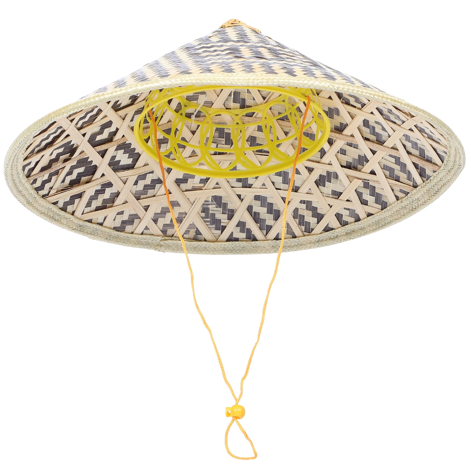 

Bamboo Hat Party Hats Oriental Conical Japanese Cosplay Cap Samurai Costume Performance Props