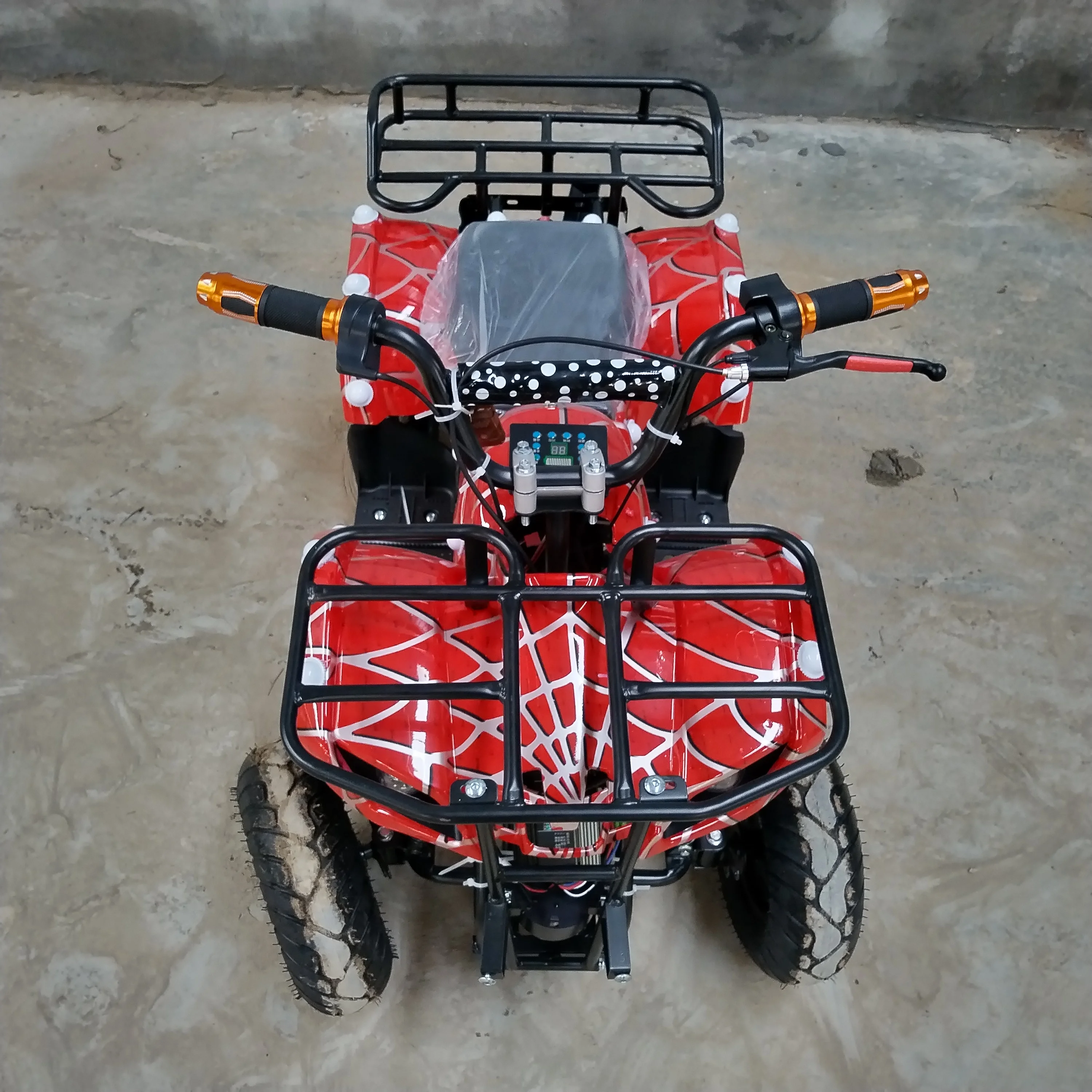 Popular 350W Bumper Car for Kids Customizable 360 Degree ATV Battery Remote Little Entertainment Parks Indoor/Outdoor Plastic