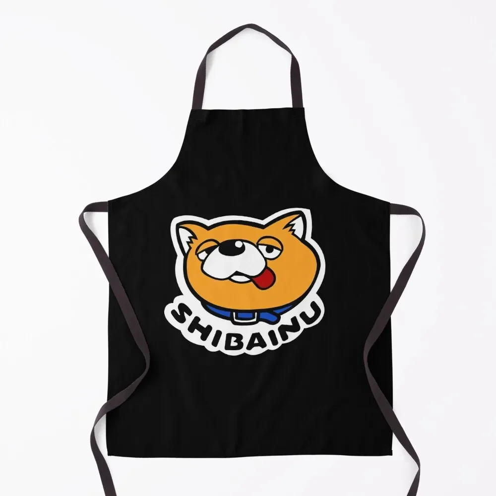 

Gokushufudo The Way of the Househusband Shiba Inu Shirt Apron Kitchen Household Items For Nail Stylist esthetician Apron