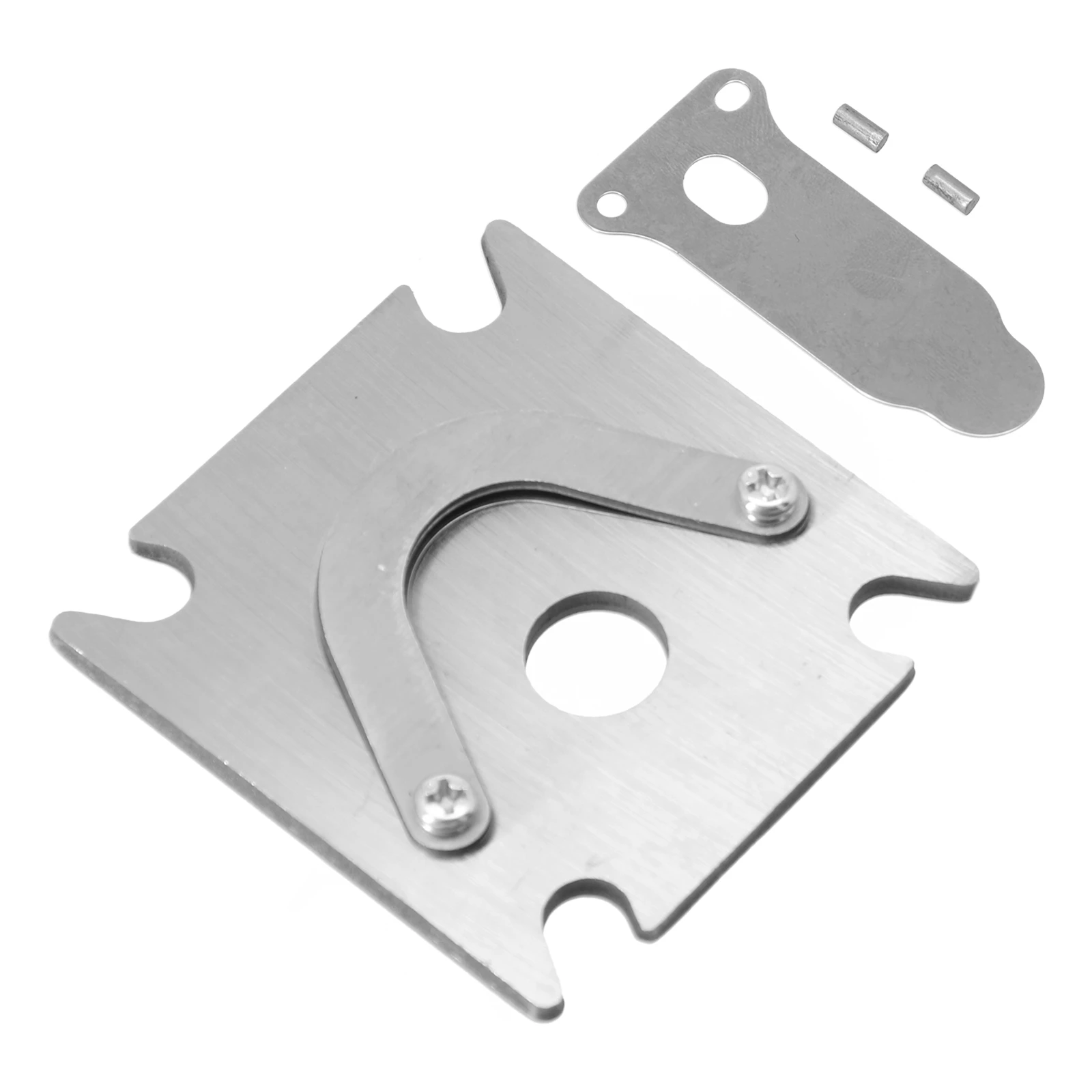 Valve Plate for Air Compressor Cylinder Head Replacement with 48x62mm Hole Pitch and 3/8in Thread Compatibility