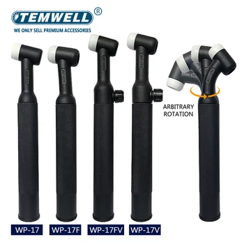 Wp17 Wp17f Wp 17 V Pw17fv Tig Fakkel Lichaam Argon Lastoorkop Wp17 Klep Flex Luchtgekoelde Gas Wolfraam Booglasser Groothandel