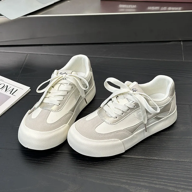 New Leather Casual Shoes Man Sneaker Trend Cowhide Casual Men Board Shoes Lightweight Breathable Soft Soled Sports Shoes for Men