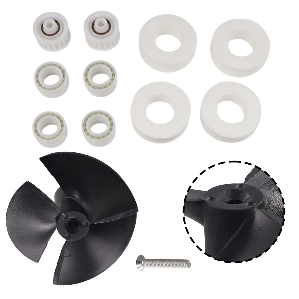 9995266 R1 Impeller with Screws + 6101611 R4 Climbing Ring + 3884997 R6 Guide Pulley Gear for Dolphin Edge HD 2X2 Wave 2X2 S50