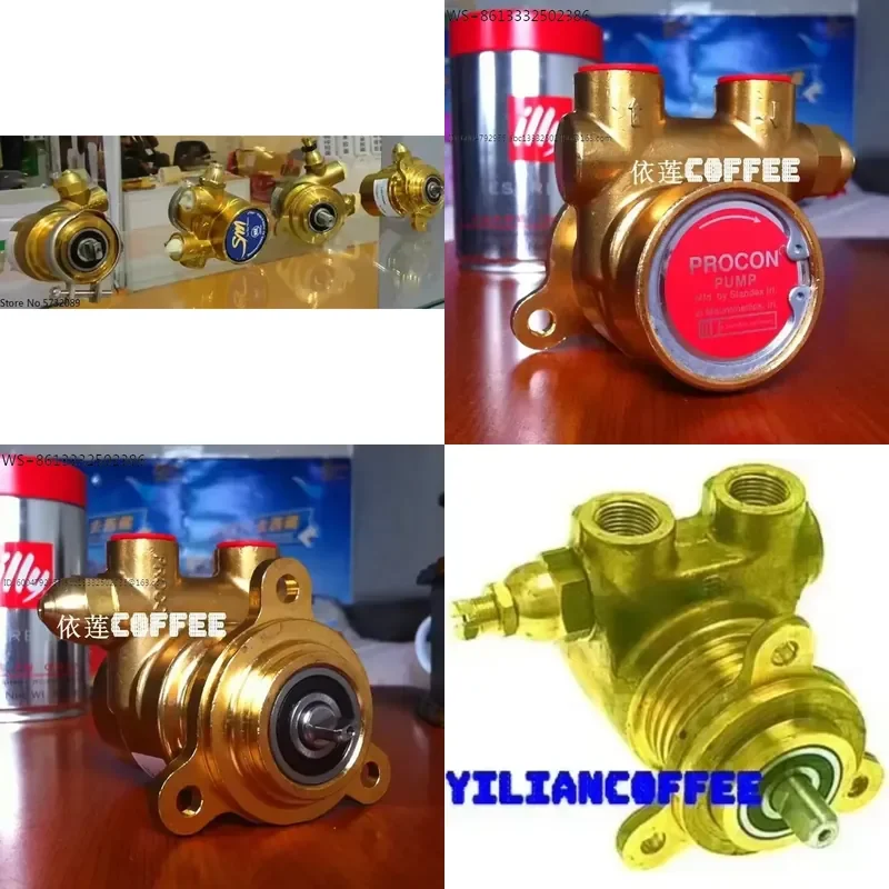 Semi automatic coffee machine triangular water pump head accessories