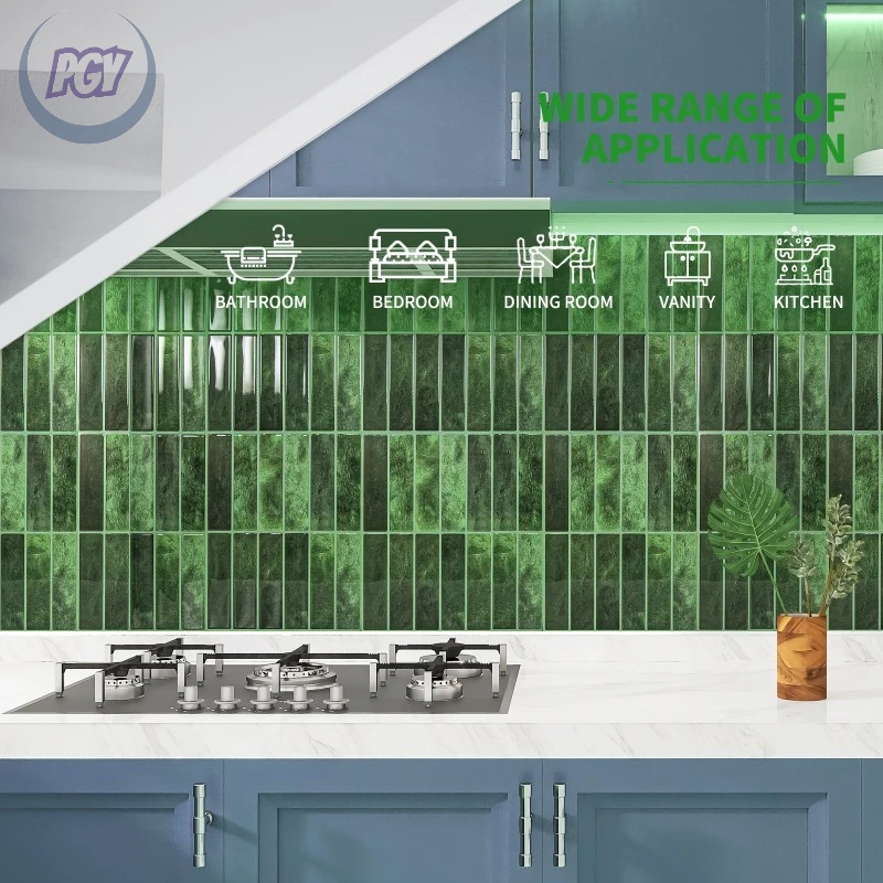 50 Sheets Peel and Stick Wall Tiles Pvc Vinyl Realistic Marble Wall Tiles Self Adhesive 3d Stickers Waterproof Kitchen Bathroom