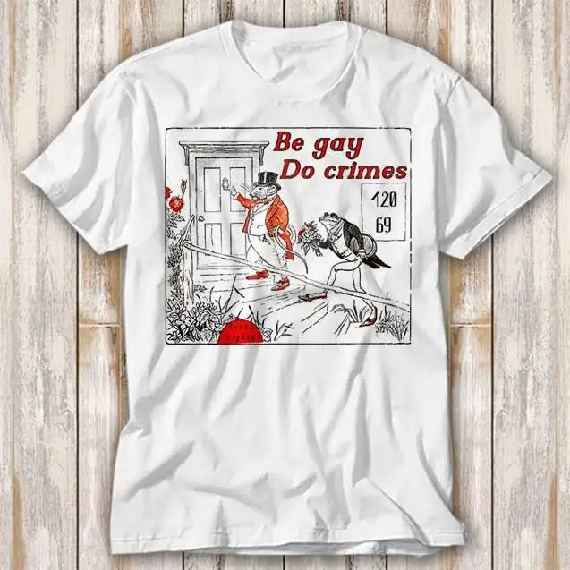 

Be Gay Do Crimes Pride Lgbt Lesbian Proud T Shirt Best Seller Funny Movie Music Meme Top 4128