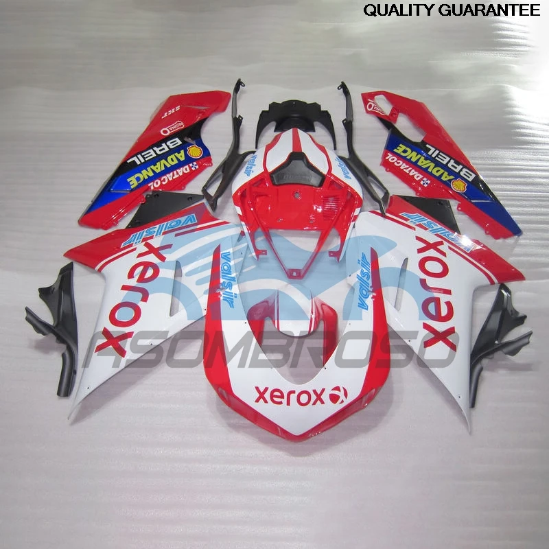 Подходит для Ducati 848 1098 1198 1098 s 1198 s комплект обтекателя мотоцикла ABS пластик полностью пластиковый велосипедный обтекатель мотоциклетные обтекатели