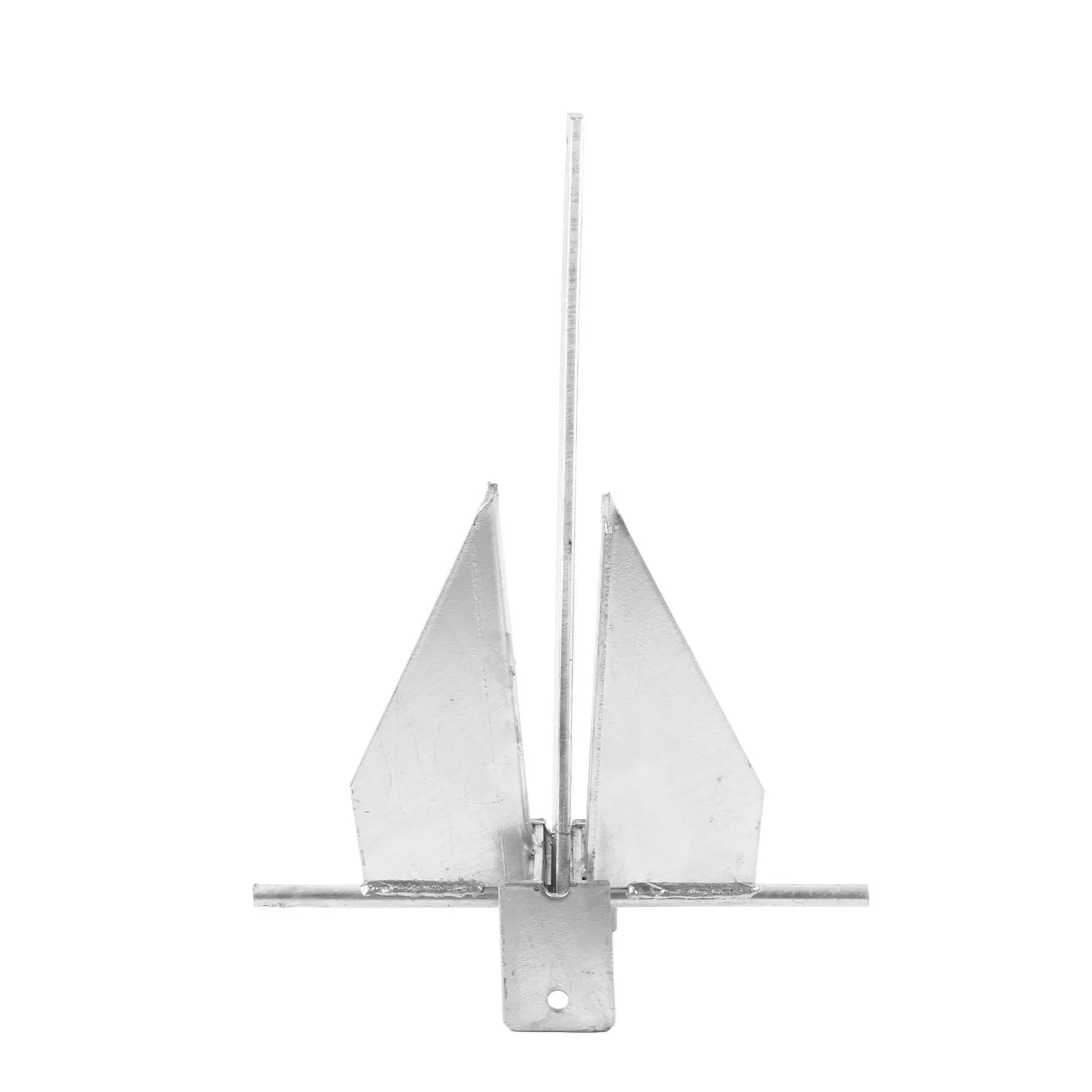 طقم شحن 13 رطل من الفولاذ الكربوني قارب عالي التحمل مع سلسلة حبل من النايلون لقارب البحر للمياه العذبة