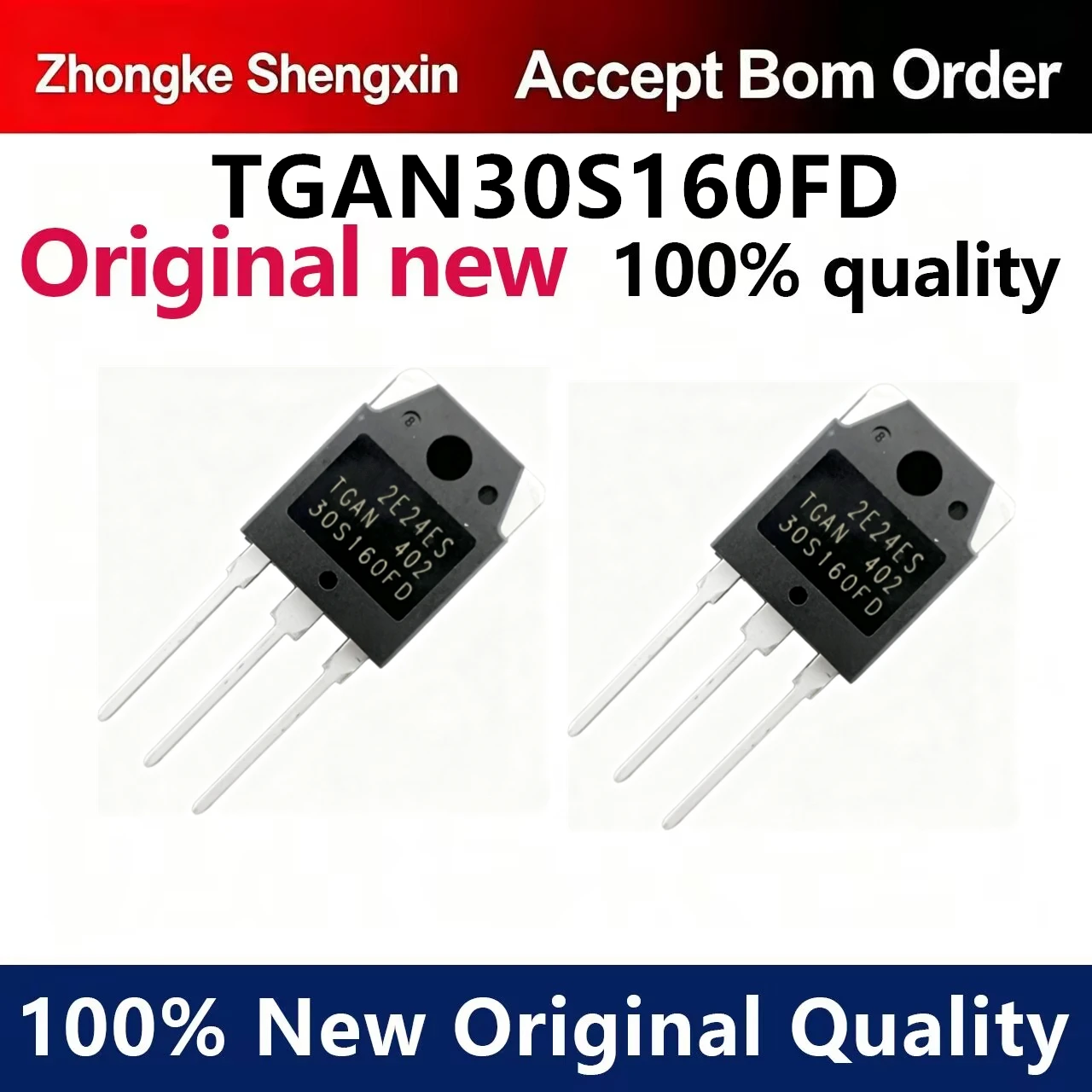 （5pcs）TGAN30S160FD electromagnetic furnace welding machine IGBT power transistor TO-3P brand new