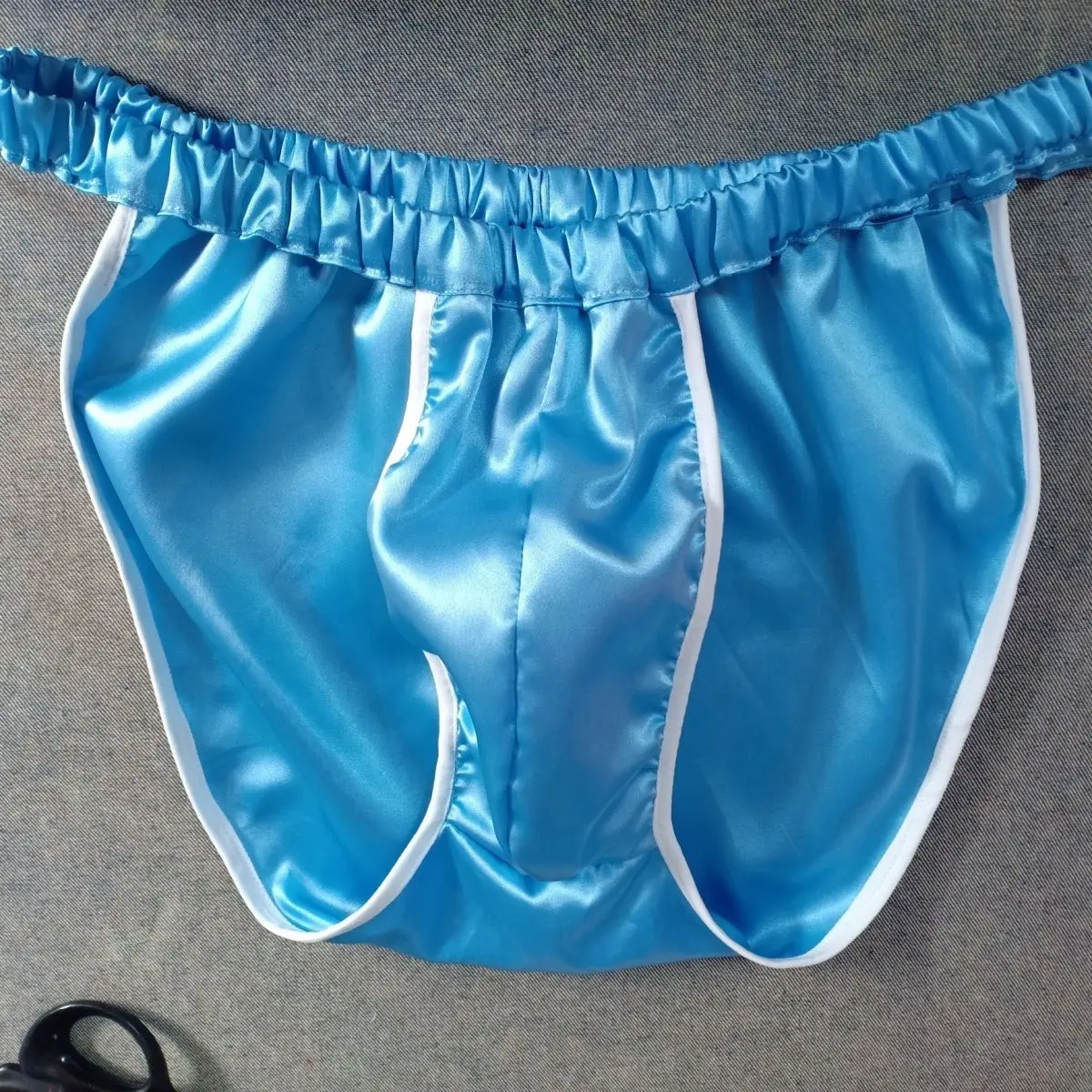 Man's Handmake Silky Touch Colorful Panties