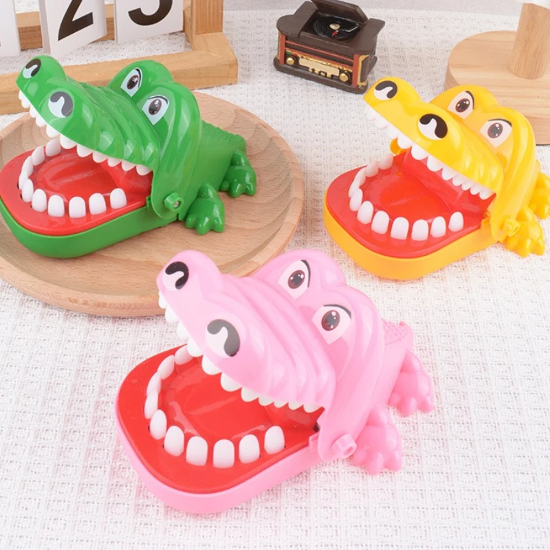 Crocodile Teeth Toys For Kids Alligator Biting Finger Dentist Games Funny For Party And Children Game Of Luck Pranks Kids Toys