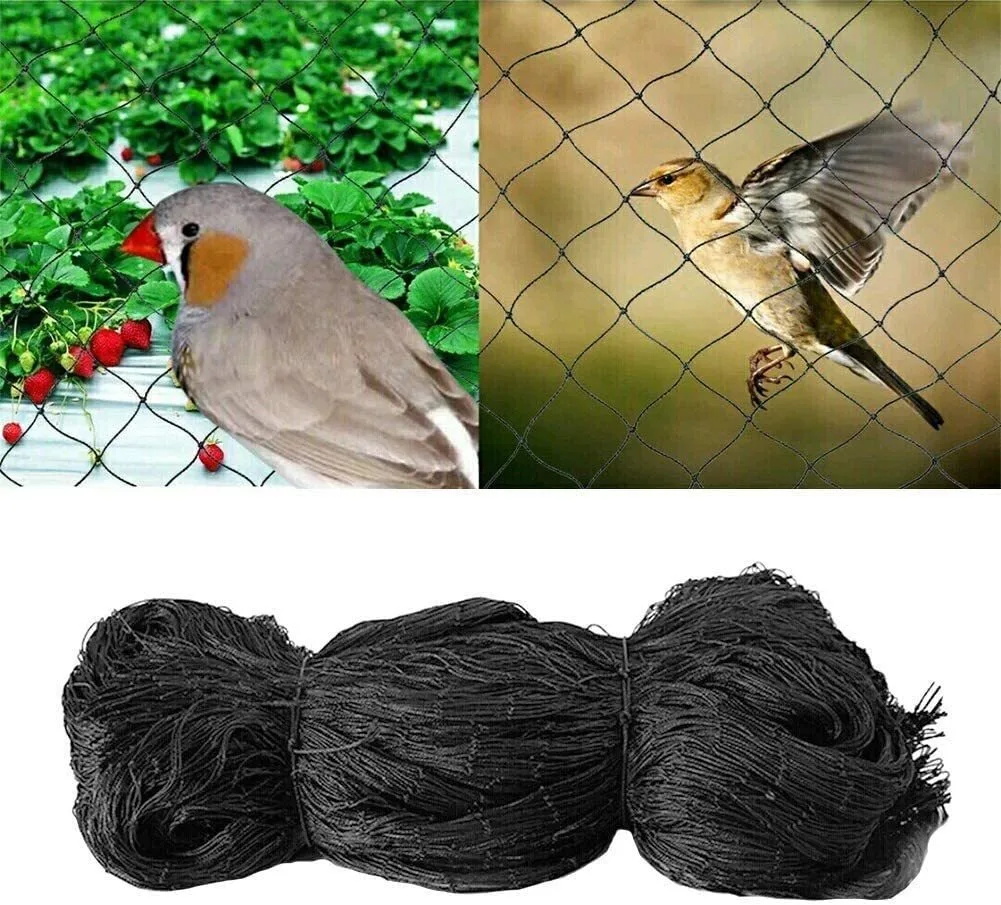 Anti Bird Netting HEAVY DUTY Mesh Net Commercial Fruit Tree Pond Protect Cover