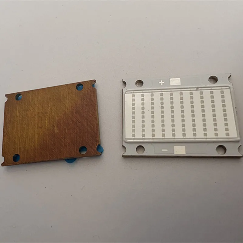 30/50w/100w UV LED cob chip copper lamp  purple light 365 380 390 395 400 410 420 430nm  EPILEDS/AWR 45mil  1pcs