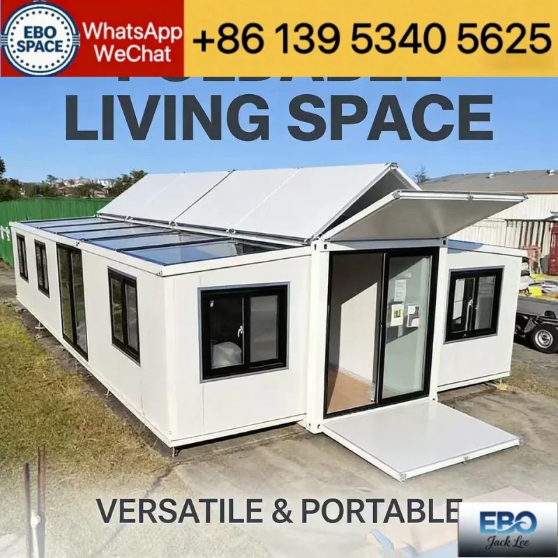  Minimalist Expand Shipping Container Prefab Home Custom Terrace Design Sound Insulation Sandwich Panel Outdoor Garden Private T
