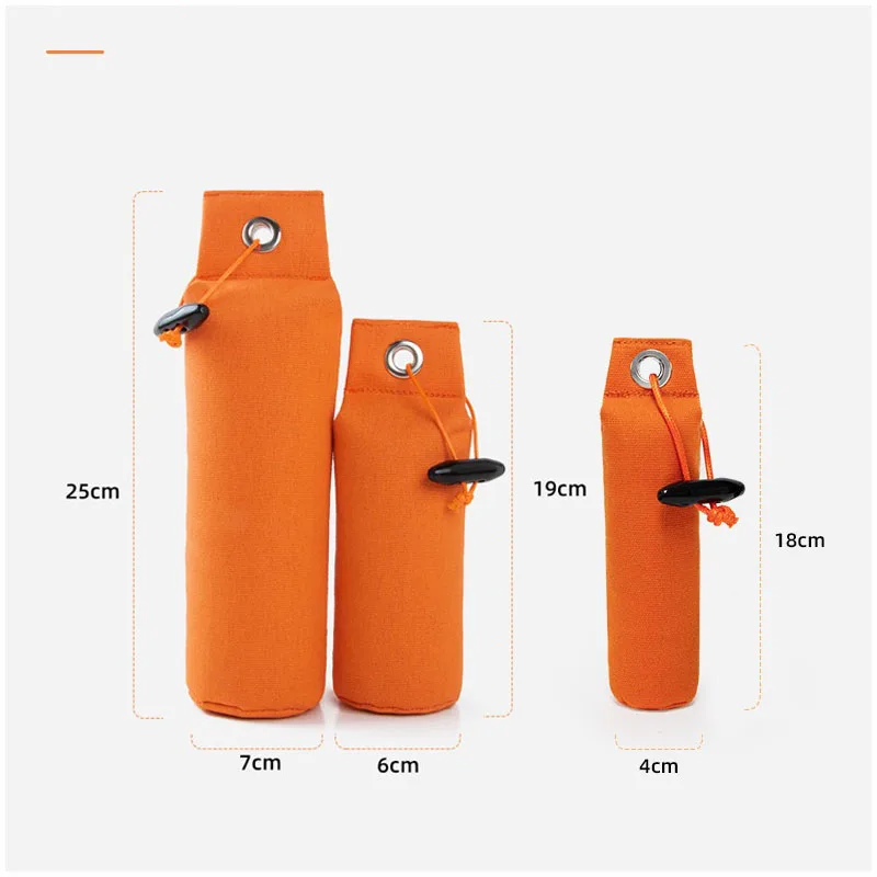 Waterproof Dog Training Sandbag Puppy Canvas Training Dummy Dog Bite Tug Toy