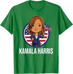 3D Print Kamala Harris Y2k Graphic T Shirts Men Women Kids Graphic Ice Tee Tops Summer Street Casual Harajuku Mens Funny T Shirt