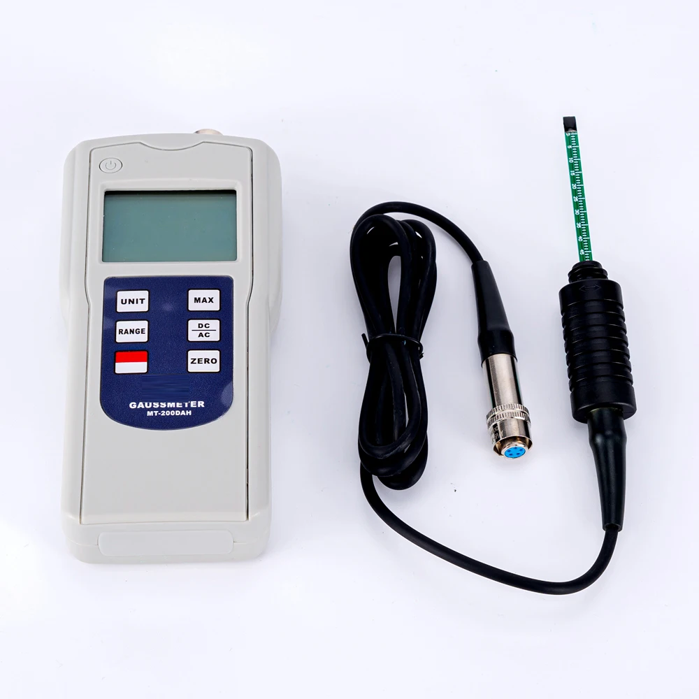 Digital Gauss Meter MT-200DAH 1-400HZ High Precision Tesla Meter 0~2000mT DC AC Magnetic Field Strength Measuring Instrument