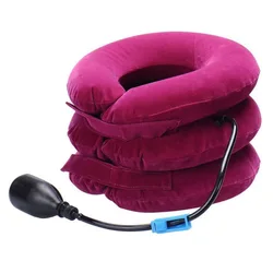 Inflatable Neck Cervical Traction Apparatus Household Correct Neck Collar Physiotherapy Massage Stretch Cervical Spondylosis