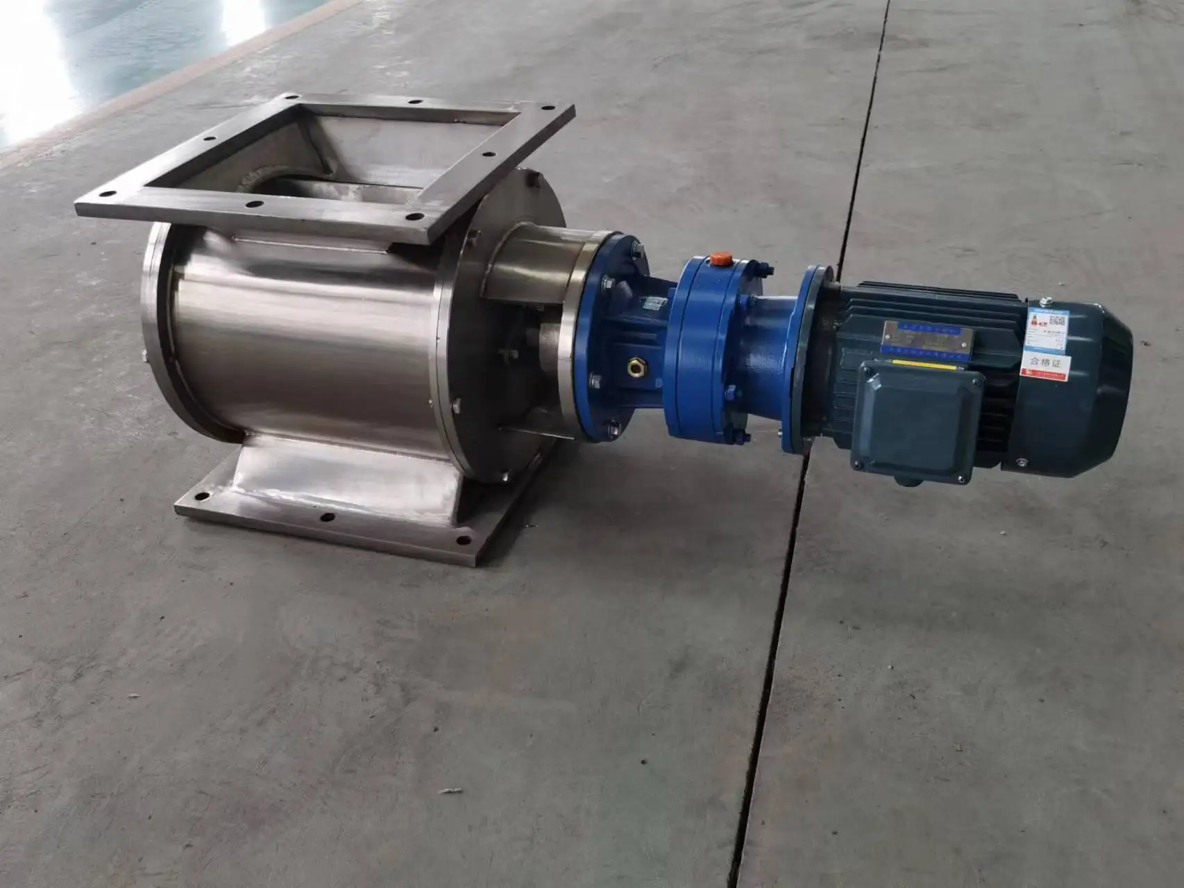 

New Stainless Steel Rotary Valve Discharge Impeller Machine Industrial Material Handling Equipment