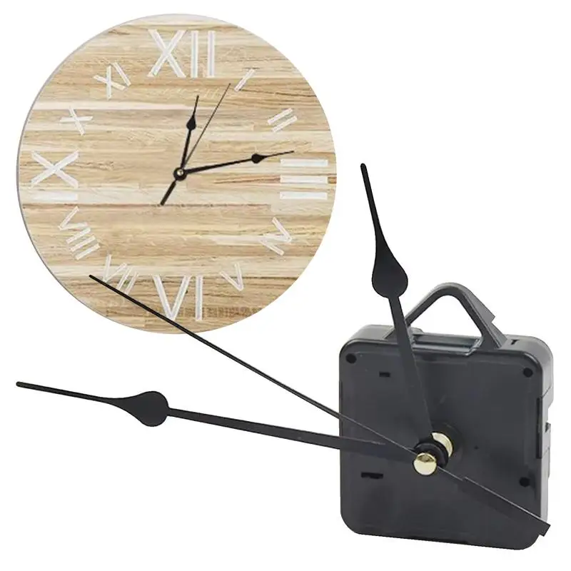 Battery Clock Movement High Torque Wall Clock Parts Versatile Battery Clock Mechanism Clock Hands And Motor Kit For Small Alarm