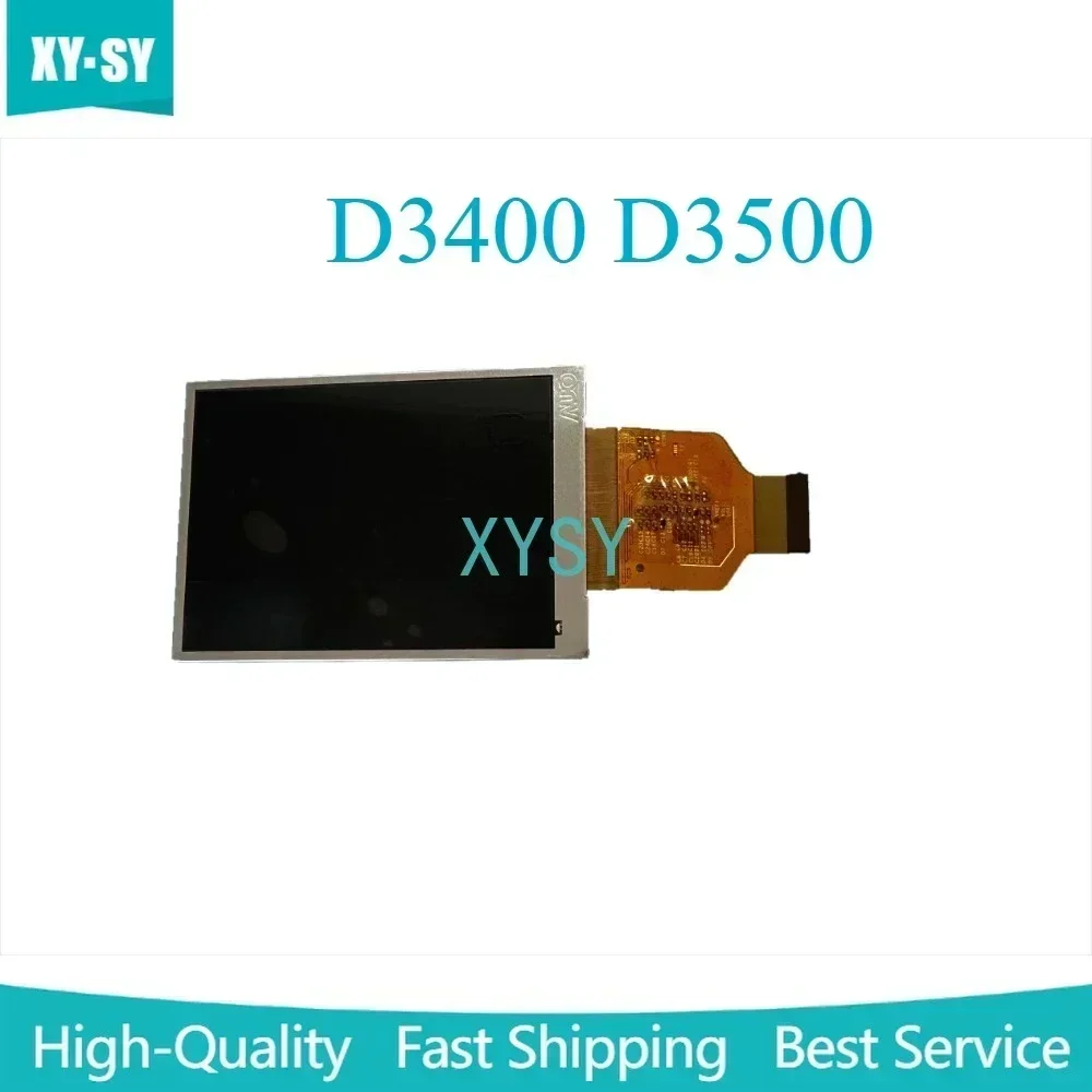 Novo Display LCD com Unidade de Luz de Fundo para Nikon D3400 D3500 - Peça de Reposição para Câmera