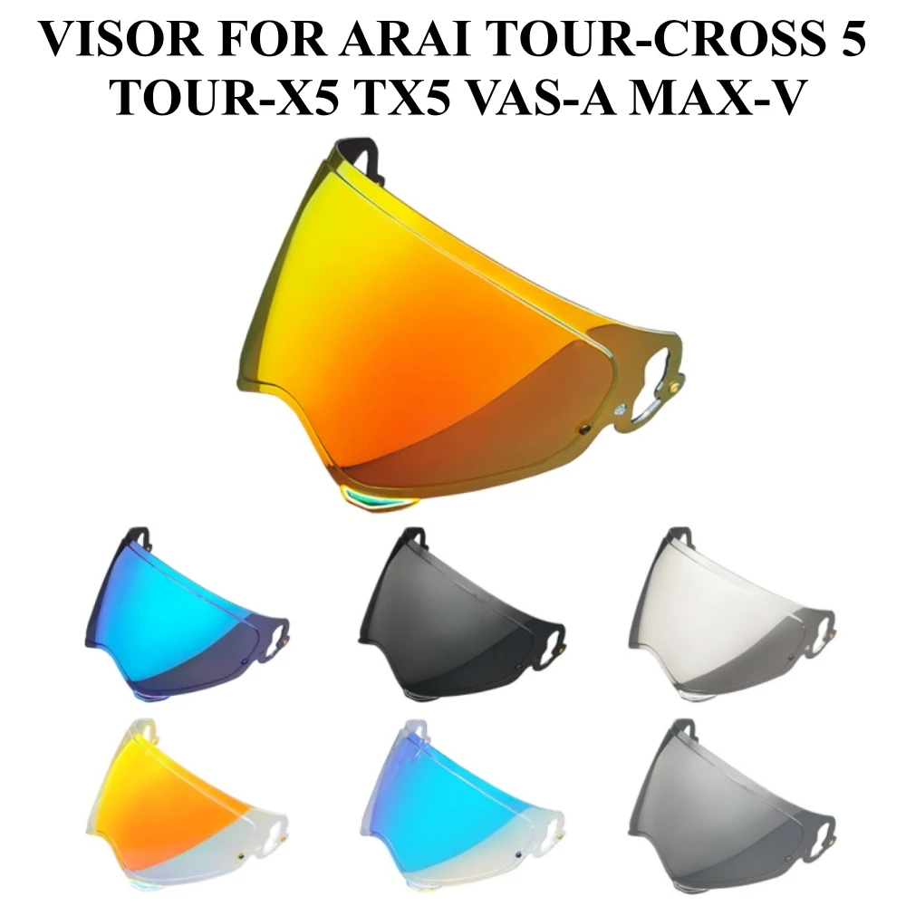 Photochromic Shield Visor for ARAI TOUR-X5 TOUR X5 TX5 VAS-A VAS A MAX-V MAX V TOUR-CROSS V TOUR CROSS V TOUR-CROSS5 XD-5 Lens